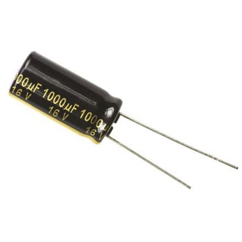 Panasonic コンデンサ 1000μF， ，16V dc， EEUFM1C102 - Panasonic(パナソニック)