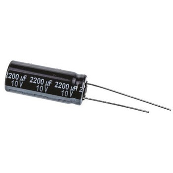 Panasonic コンデンサ 2200μF， ，10V dc， EEUFR1A222L Panasonic(パナソニック)