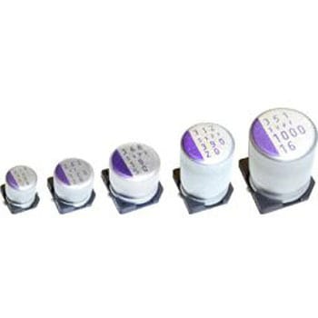 Panasonic ポリマーコンデンサ，SVPF，27μF，25V dc，25SVPF27MX Panasonic(パナソニック)