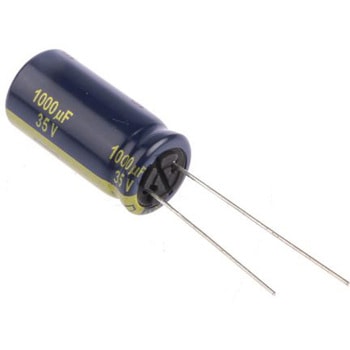 Panasonic コンデンサ 1000μF， ，35V dc， EEUFC1V102 Panasonic(パナソニック)