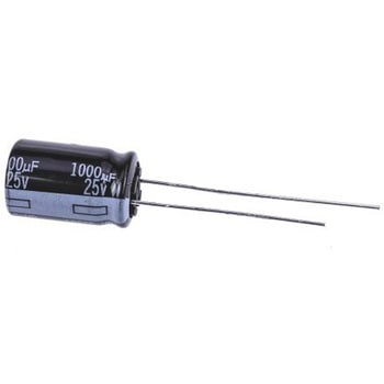 Panasonic コンデンサ 1000μF， ，25V dc， EEUHD1E102 Panasonic(パナソニック)