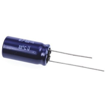 Panasonic コンデンサ 1000μF， ，10V dc， EEUHD1A102 Panasonic(パナソニック)