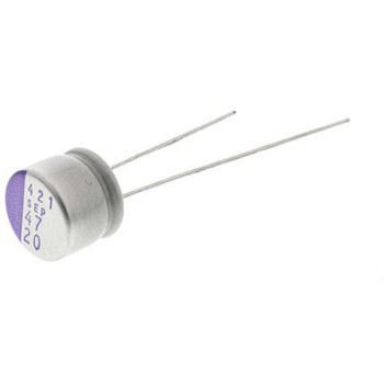 Panasonic ポリマーコンデンサ，SEP，47μF，20V dc，20SEP47M Panasonic(パナソニック)