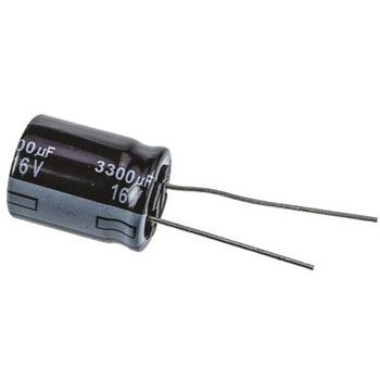 Panasonic コンデンサ 3300μF， ，16V dc， EEUFR1C332S Panasonic(パナソニック)