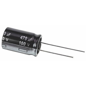 Panasonic コンデンサ 470μF， ，100V dc， ECA2AHG471 Panasonic(パナソニック)