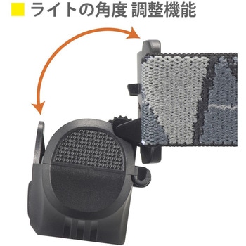 LEDヘッドランプ 175lm モーションセンサー 防水IPX4 軽量 オーム電機