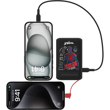 BoostCharge 20W ケーブル内蔵 モバイルバッテリー10000mAh スパイダーマン BELKIN(ベルキン)