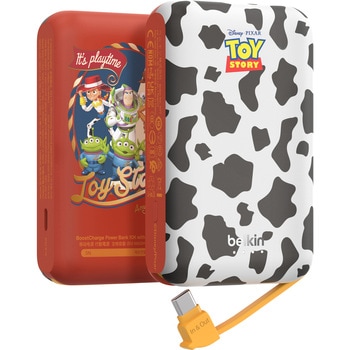 BoostCharge 20W ケーブル内蔵 モバイルバッテリー10000mAh トイ・ストーリー BELKIN(ベルキン)