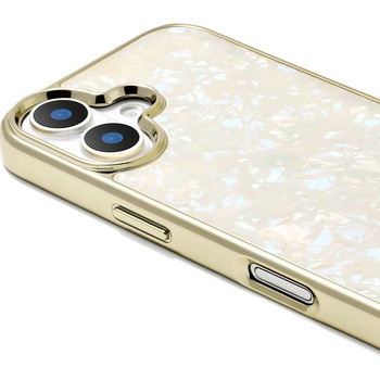 Glass Shell Case (gold) for iPhone 17 ユニケース