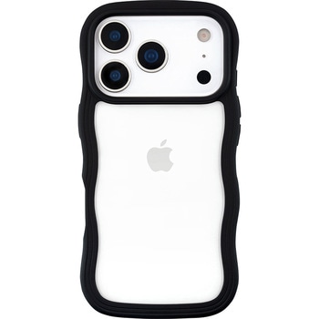 Wavy Case (black) for iPhone 17 Pro ユニケース