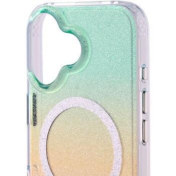 Prism Dust Case(green) for iPhone 17 - ユニケース