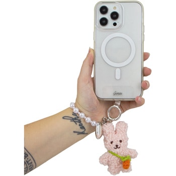 PHONE WRISTLET WITH PLUSH ANIMAL BUNNY Sonix