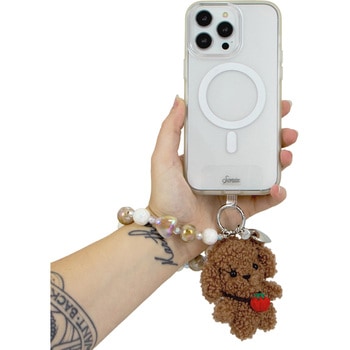 PHONE WRISTLET WITH PLUSH ANIMAL PUPPY Sonix