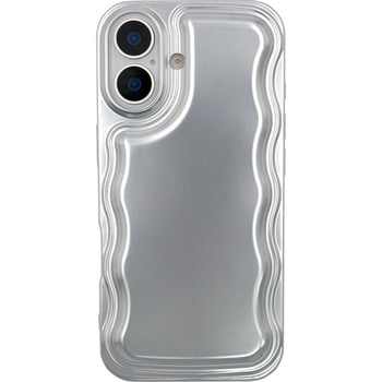 wavy loop(silver) for iPhone 17 ユニケース