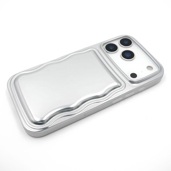 wavy loop(silver) for iPhone 17 Pro ユニケース