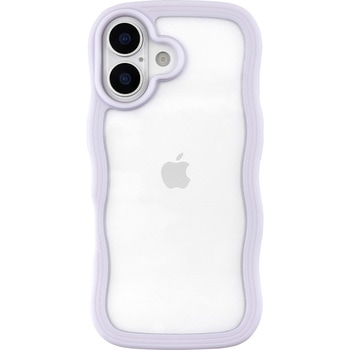 Wavy Case (purple) for iPhone 17 ユニケース