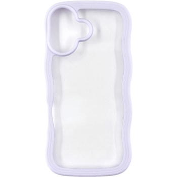 Wavy Case (purple) for iPhone 17 - ユニケース