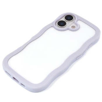 Wavy Case (purple) for iPhone 17 - ユニケース
