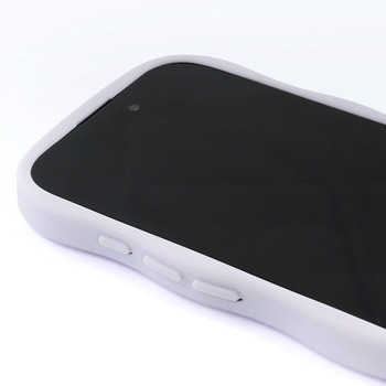 Wavy Case (purple) for iPhone 17 - ユニケース