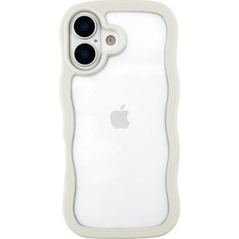 Wavy Case (ivory) for iPhone 17 ユニケース