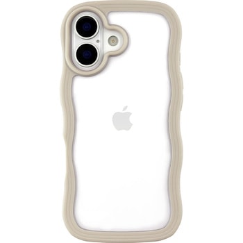 Wavy Case (greige) for iPhone 17 ユニケース