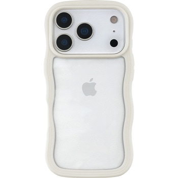 Wavy Case (ivory) for iPhone 17 Pro ユニケース