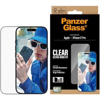 iPhone 17 Pro PanzerGlass Screen Protector UWF 治具付き PanzerGlass