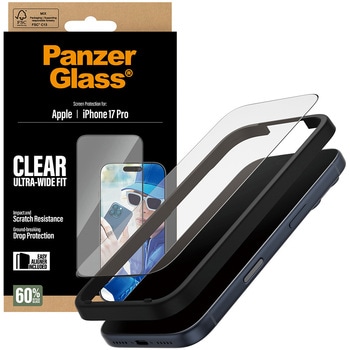 iPhone 17 Pro PanzerGlass Screen Protector UWF 治具付き PanzerGlass