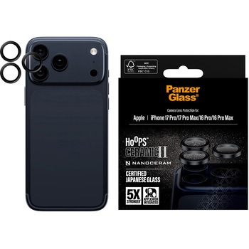iPhone 17 Pro/iPhone 17 Pro Max PanzerGlass Hoops Ceramic II Camera Lens Protector PanzerGlass