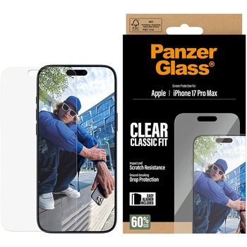 iPhone 17 Pro Max PanzerGlass Screen Protector Classic Fit 治具付き PanzerGlass