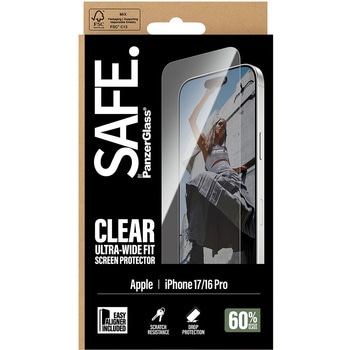 iPhone 17 SAFE. by PanzerGlass Screen Protector UWF 治具付き SAFE