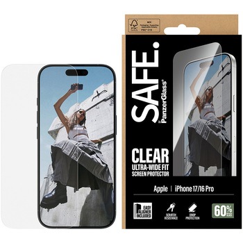 iPhone 17 SAFE. by PanzerGlass Screen Protector UWF 治具付き SAFE
