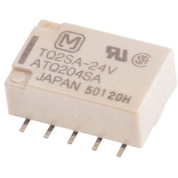 Panasonic シグナルリレー SPDT 24V dc TQ Panasonic(パナソニック)