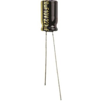 Panasonic コンデンサ 220μF， ，10V dc， EEUFM1A221 Panasonic(パナソニック)