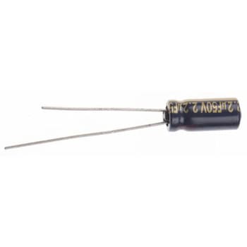 Panasonic コンデンサ 2.2μF， ，50V dc， EEUFC1H2R2 Panasonic(パナソニック)