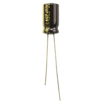 Panasonic コンデンサ 100μF， ，25V dc， EEUFM1E101 Panasonic(パナソニック)