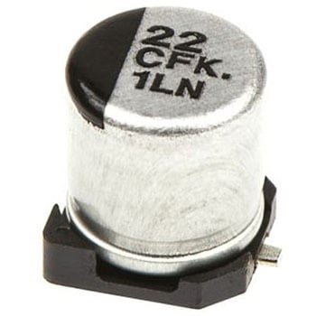 Panasonic コンデンサ 22μF， ，16V dc， EEEFK1C220AR Panasonic(パナソニック)