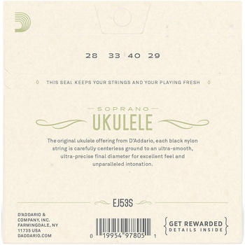 ソプラノウクレレ弦 D'Addario