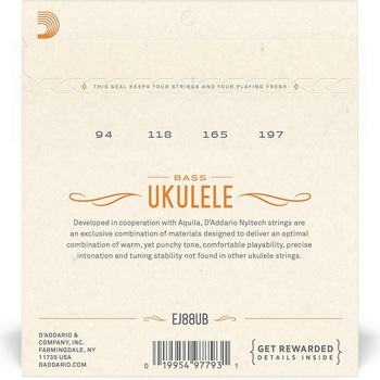 ウクレレベース弦 D'Addario