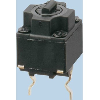 Panasonic タクタイルスイッチ SPST PCピン モーメンタリ 6.20 x 6.20 x 7.45mm Panasonic(パナソニック)