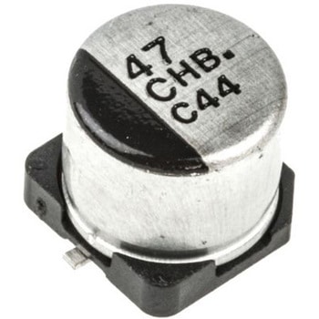Panasonic コンデンサ 47μF， ，16V dc， EEEHB1C470P Panasonic(パナソニック)