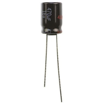 Panasonic コンデンサ 470μF， ，16V dc， EEUHD1C471 Panasonic(パナソニック)