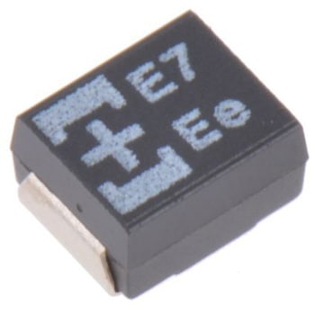 Panasonic ポリマーコンデンサ，POSCAP TQC，15μF，25V dc，B2，25TQC15MYFB Panasonic(パナソニック)