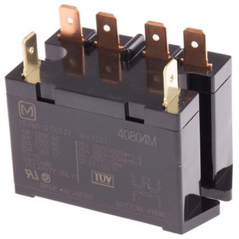 Panasonic パワーリレー 12V dc DPST 基板実装タイプ Panasonic(パナソニック)