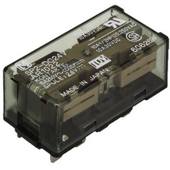 Panasonic リレー 24V dc， 2c接点 プラグイン取り付けタイプ Panasonic(パナソニック)
