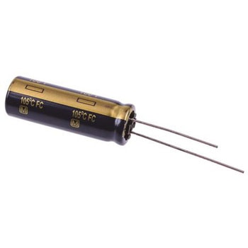 Panasonic コンデンサ 100μF， ，100V dc， EEUFC2A101L Panasonic(パナソニック)