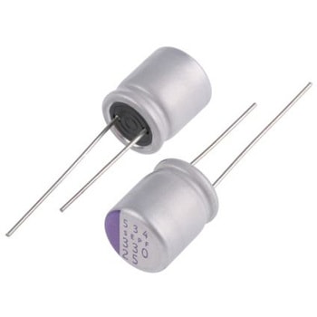 Panasonic ポリマーコンデンサ，SEPF，330μF，25V dc，25SEPF330M Panasonic(パナソニック)
