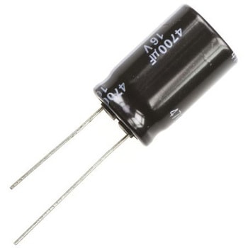Panasonic コンデンサ 4700μF， ，16V dc， EEUFR1C472 Panasonic(パナソニック)