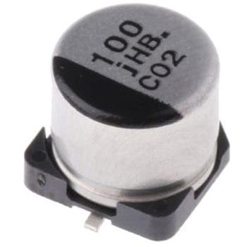 Panasonic コンデンサ 100μF， ，6.3V dc， EEEHB0J101P Panasonic(パナソニック)