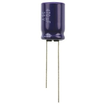 Panasonic コンデンサ 470μF， ，35V dc， ECA1VM471 Panasonic(パナソニック)